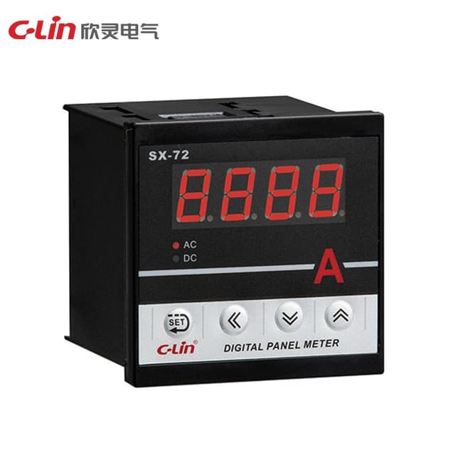 Medidor digital de corriente y voltaje serie SX