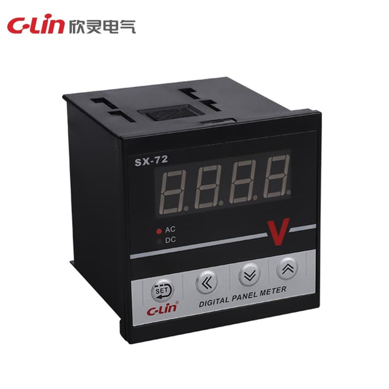 Medidor digital de corriente y voltaje serie SX 3