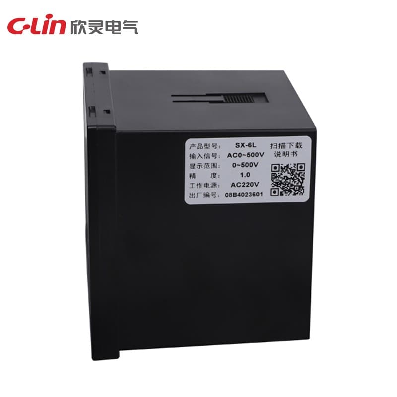 Medidor digital de corriente y voltaje serie SX 6