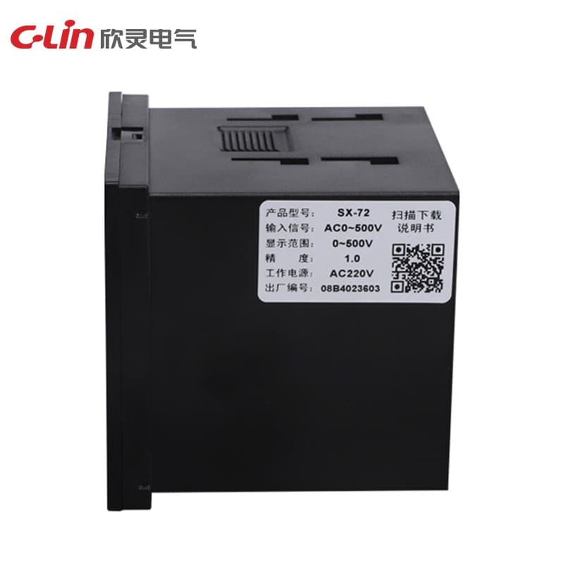 Medidor digital de corriente y voltaje serie SX 6