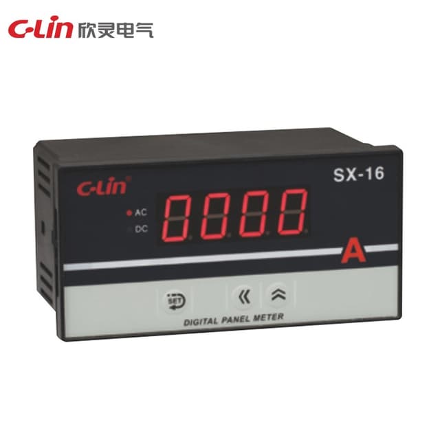 Medidor Digital de Corriente y Voltaje Serie SX
