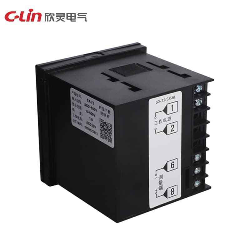 Medidor digital de corriente y voltaje serie SX 4