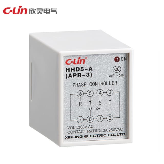 Relé de protección contra fallo de fase y secuencia de fases Serie HHD5