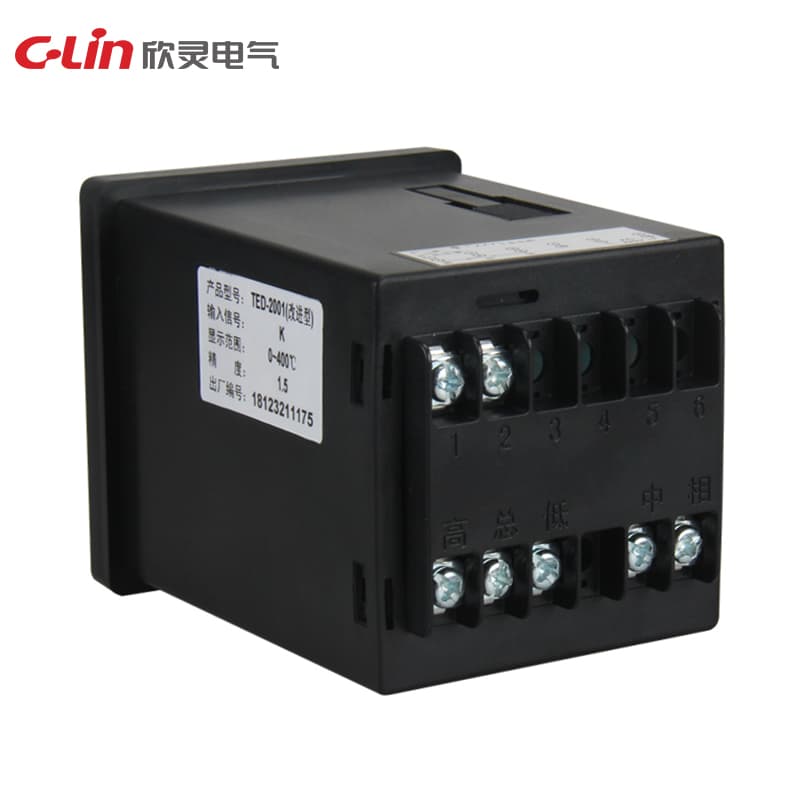 Controlador de indicación de temperatura serie TED 5